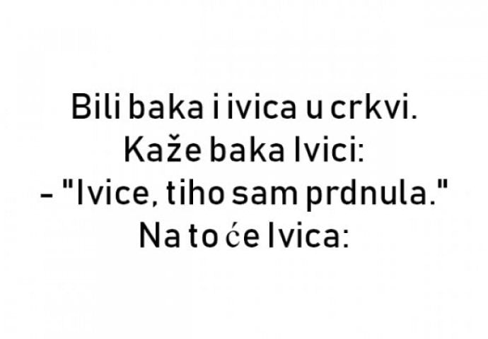 VIC : Baka i Ivica u crkvi