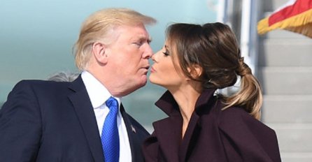 MELANIA U DONJEM VEŠU ŠETA PO SOBI, TRUMP JE ČEKA U KREVETU: Ekskluzivan snimak iz Bijele kuće obišao svijet!