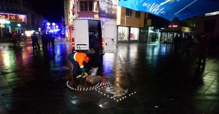 PONOVO SU UKLONILI SRCE DAVIDOVO Policija razbila proteste: Hapse sve redom, NIKO NE ZNA GDJE JE DAVOR