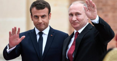 Putin i Makron razgovarali su telefonom o situaciji u Siriji i Ukrajini