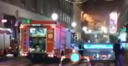 GUST DIM IZBIJA IZ GARAŽE U CENTRU GRADA: Policija i vatrogasci na terenu, otkriveno što se dogodilo