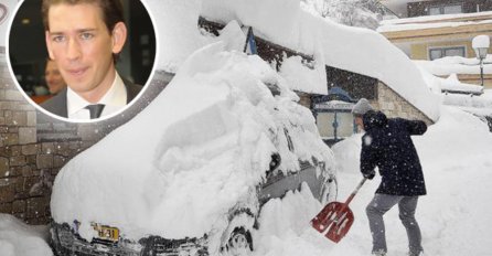 SNJEŽNI HAOS U AUSTRIJI, U PROBLEMIMA I KURZ: Bore se protiv opasnih lavina, letovi otkazani (FOTO)