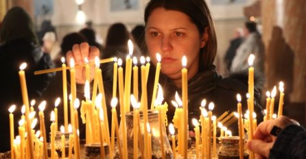 Služena božićna liturgija u Sabornoj crkvi u Sarajevu