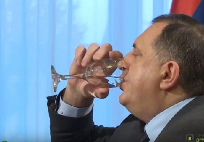 Dodika pitali šta bi uradio da je Drina čaša vode, a evo kako je on odgovorio (VIDEO)