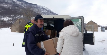 FUCZ dostavio hranu i higijenske potrepštine u nepristupačna sela