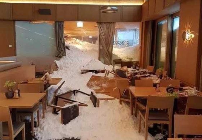 LAVINA PROGUTALA HOTEL: Gosti sjedili u restoranu, a onda je uslijedila katastrofa (FOTO)