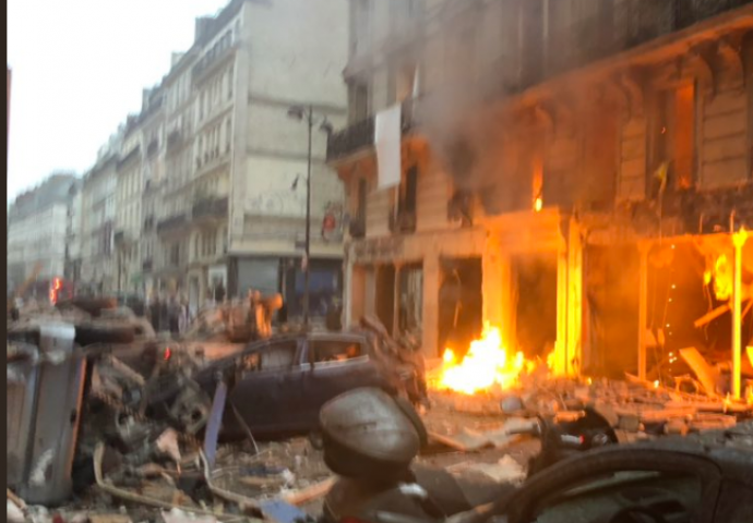 Jaka eksplozija u centru Pariza: Dvoje mrtvih, 50 povrijeđenih