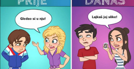 NEKAD I SAD: Ilustracije koje pokazuju koliko je INTERNET promijenio naše živote, broj 7 je nadmašio sve ostale