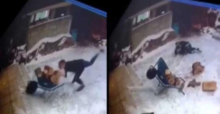 SRPSKI POLITIČAR DOŽIVIO KATASTROFU SA DRVIMA ISPRED KUĆE: Ovaj snimak je pravi hit na društvenim mrežama (VIDEO)