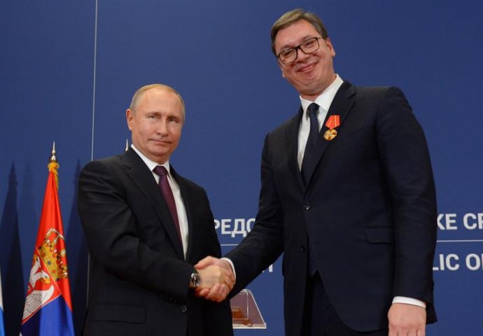 Vučić se zahvalio Putinu za ruski veto na rezoluciju o Srebrenici