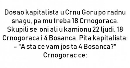 VIC : Crnogorska radna snaga 