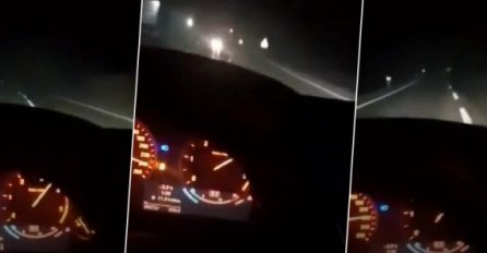 "POLAKO, POGINUT ĆEMO": Na putu Tuzla – Srebrenik automobilom jurio 240 km/h (VIDEO) 