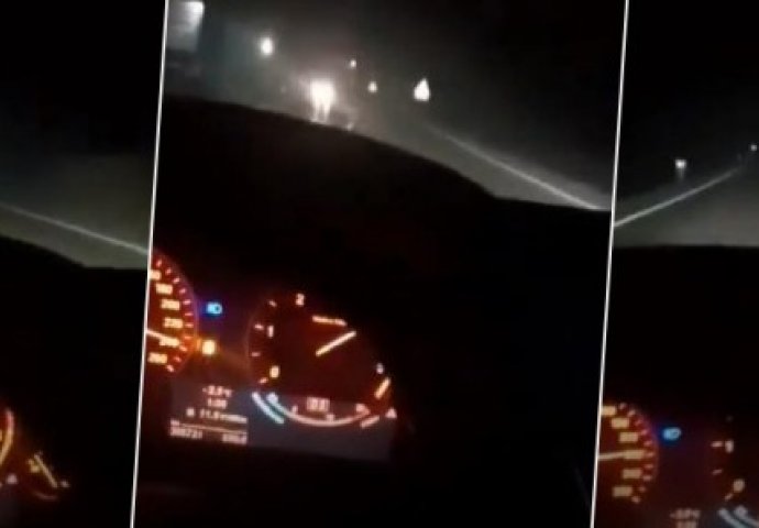 "POLAKO, POGINUT ĆEMO": Na putu Tuzla – Srebrenik automobilom jurio 240 km/h (VIDEO) 