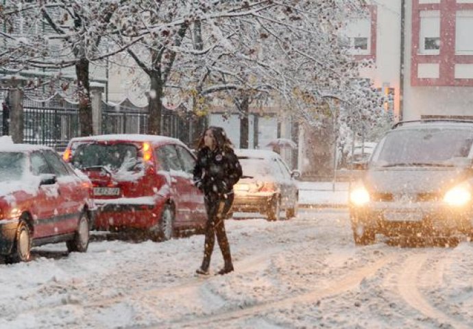 VREMENSKA PROGNOZA: U Bosni snijeg, kiša u Hercegovini