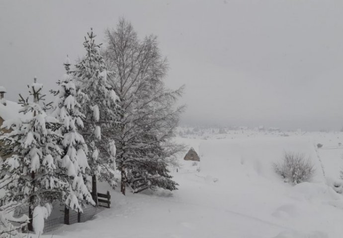 Snježni prekrivač na Blidinju viši od metra