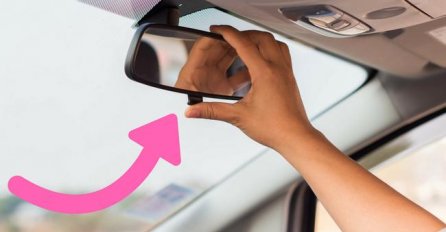 NIKO NE ZNA ŠTA JE, A MOŽE VAM SPASITI ŽIVOT: Znate li čemu služi poluga na unutrašnjem retrovizoru auta?