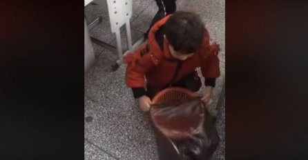 DJEČAK OSTAVIO INTERNET U ČUDU: Kada vidite kako na genijalan način mijenja vreću za smeće oduševit ćete se 