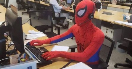 KAKAV POTEZ: Dao otkaz, pa došao da posljednji dan odradi kao Spiderman 