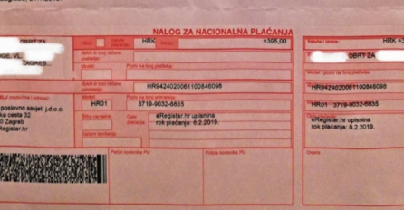 AKO VAM NA ADRESU STIGNE OVAJ RAČUN, DOBRO POGLEDAJTE: Niste ga dužni platiti