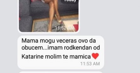 POSLALA MAMI SLIKU ŠTA ŽELI OBUĆI ZA IZLAZAK, ALI NIJE BILA SPREMNA NA OVU NJENU REAKCIJU: Ljudi se valjaju od smijeha! (FOTO)