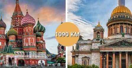 Agencija Relax tours Vas za 1. MAJ vodi u metropolu Moskvu uz GRATIS posjetu St.Petersburgu