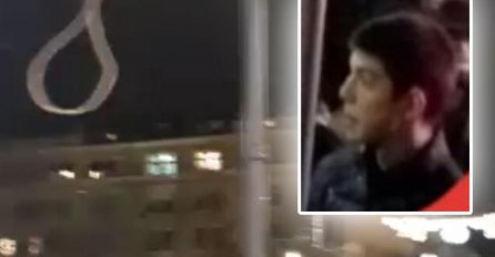 RASPISANA POTRAGA ZA ČOVJEKOM KOJI JE NOSIO VJEŠALA: Policija objavila fotografije osumnjičenog da je nosio kanap na protestima u Srbiji!