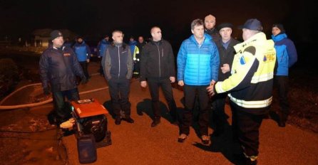 Novalić obišao poplavljena područja