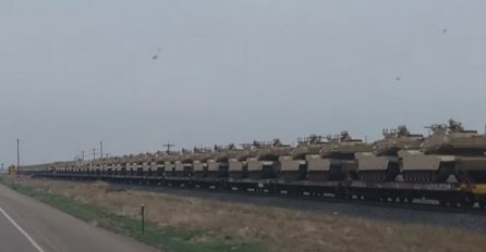 ŠTA SE DOGAĐA, VOZ PUN BORBENIH TENKOVA STAO U HRVATSKOJ: Svi na nogama, EVO GDJE SU SE ZAPUTILI!