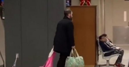 NA AERODROMU SU SVI ZANIJEMILI OD ŠOKA KAD SU VIDJELI ŠTA OVAJ OTAC RADI KĆERKI: Video koji će vas ostaviti BEZ TEKSTA (VIDEO)