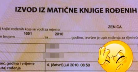 OVO SAMO NA BALKANU IMA: Kada je otac UGLEDAO RODNI LIST KĆERKE, zanijemio je od šoka! (FOTO)