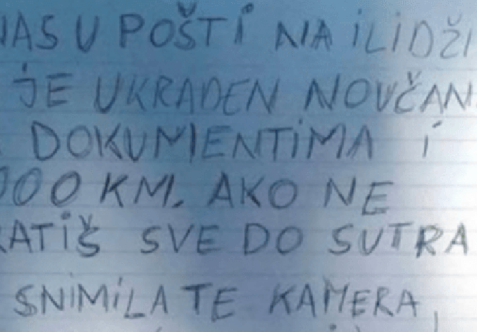 SARAJLIJI NEKO UKRAO NOVČANIK SA 1000 KM: Njegova poruka je nasmijala cijeli Balkan, NIŠTA LUĐE NISTE VIDJELI! (FOTO)