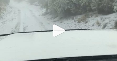 Ovo vidimo prvi put u historiji: SNIJEG PREKRIO SVE, zimska oluja donijela vjetrove, kišu pa čak i snijeg