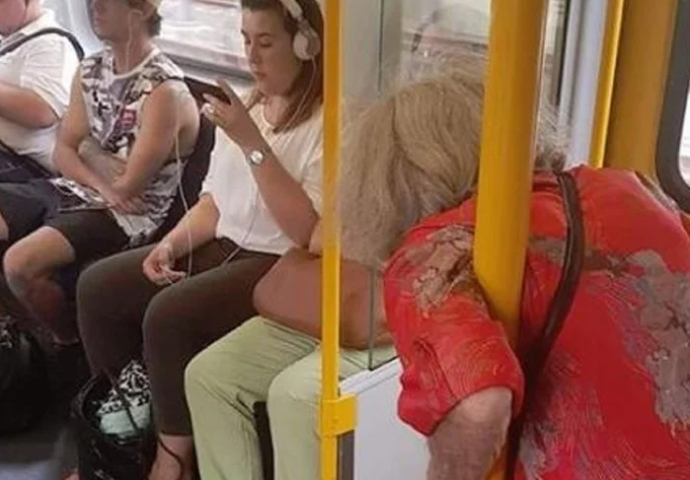 Vidite li zašto je ova slika starije žene u vozu izazvala zgražanje?