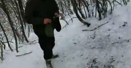 KRV PO SNIJEGU, UZNEMIRUJUĆI PRIZORI: Na ovom mjestu je ubijen GAČIĆ, sve su snimili (VIDEO)