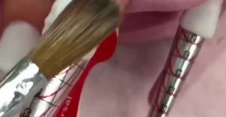 NIŠTA GORE NISTE VIDJELI: Djevojka otišla kod manikirke da joj sredi nokte, A KAD JE ZAVRŠILA LJUDI SU POČELI POVRAĆATI OD MUKE (FOTO)