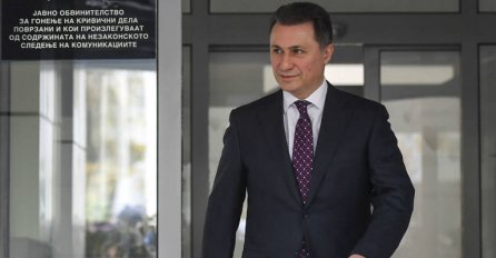Gruevski: Iz Makedonije sam izašao kao slobodan čovjek