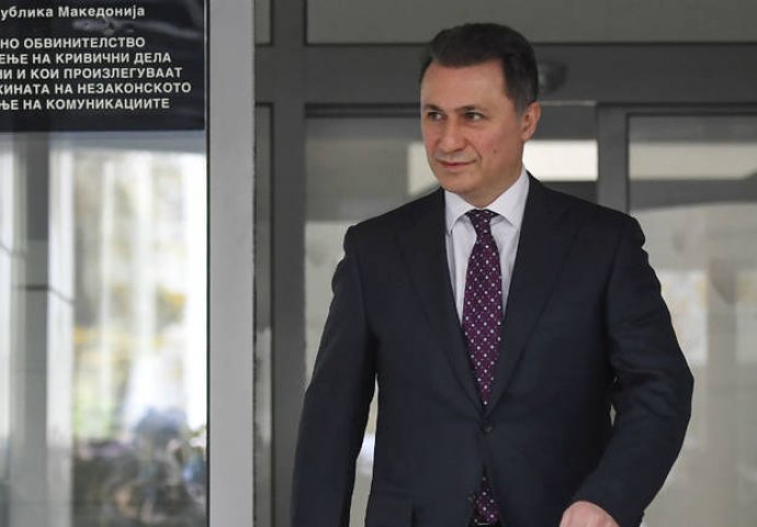 Gruevski: Iz Makedonije sam izašao kao slobodan čovjek