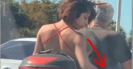 SVI SU GLEDALI U OVU DJEVOJKU, ZGROZIT ĆETE SE KADA VIDITE DONJI DIO: "Da li se to radi na motoru?" 