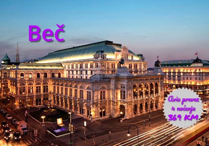 Doživite raskošnu arhitekturu i ugodnu atmosferu Beča!