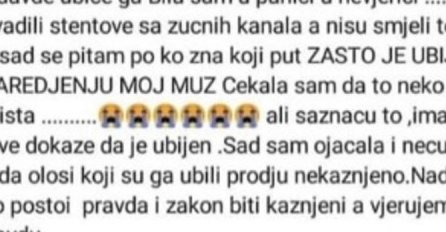 "IMAM SVE SLIKE, SNIMKE I DOKAZE DA JE MOJ MUŽ UBIJEN": Vapaj pjevačeve žene, SRBIJA NA NOGAMA! (FOTO)