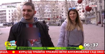SRBI BIJESNI, U JUTARNJEM PROGRAMU NA RTS-U MOMKU ZAMAGLILI MAJICU ZBOG NATPISA: Evo šta je pisalo! (FOTO) 