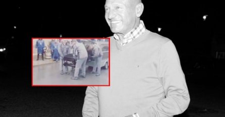 BIT ĆE SAHRANJEN U CRNOM SANDUKU: Pogledajte trenutak kad su unijeli Šabanovo tijelo u kapelu (VIDEO)