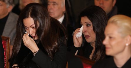 CECA DOŠLA NA SAHRANU ŠAULIĆU, A ONDA UGLEDALA DRAGANU SA KOJOM JE U SVAĐI: Njihova reakcija ostavila je sve bez riječi (FOTO)