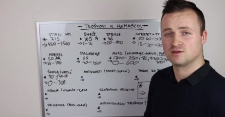 ZANIMA VAS KOLIKO KOŠTA ŽIVOT U NJEMAČKOJ? Ovaj čovjek je sve izračunao, PRIJE NEGO ODETE OVO POGLEDAJTE (VIDEO)