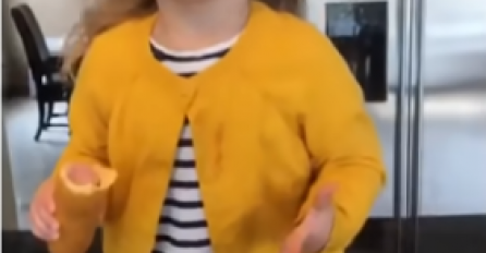 DJEVOJČICA KOJA JE ODUŠEVILA INTERNET : Pogledajte kako imitira  poznatu pjevačicu 