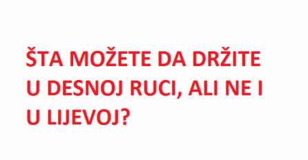 OVO PITANJE DJELUJE LAKO, ALI NIKO NE ZNA ODGOVOR: Možda vam se čini lako, ali zbunit će vam mozak!