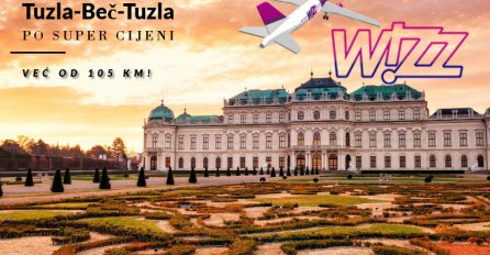 Povratna avio karta Tuzla-Beč-Tuzla uz Citydeal!
