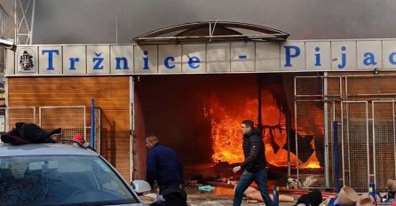 Tuzla daje novčanu pomoć pijačnim trgovcima kojima su stradali štandovi