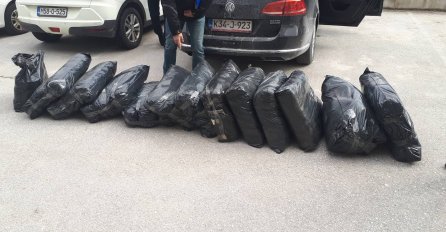 Sarajevska policija uhapsila Širokobriježane sa 200 kilograma duhana