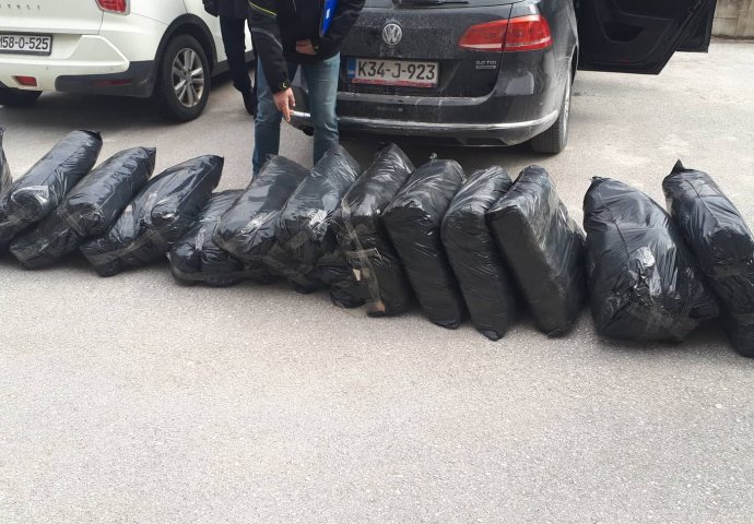 Sarajevska policija uhapsila Širokobriježane sa 200 kilograma duhana